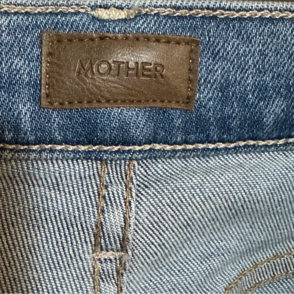 MOTHER The Rambler Zip Flood - Size 28 - Read Between the Lines - Picture 8 of 10